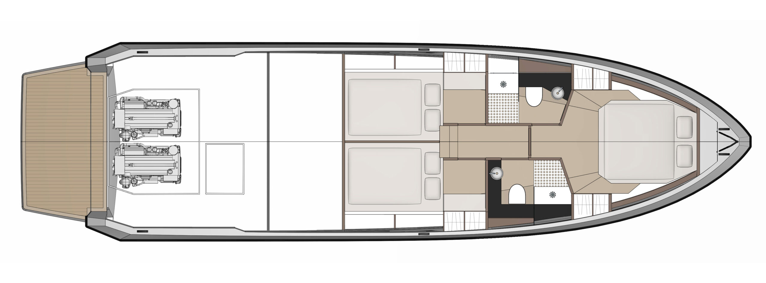 Delta Power Boat 48 coupé