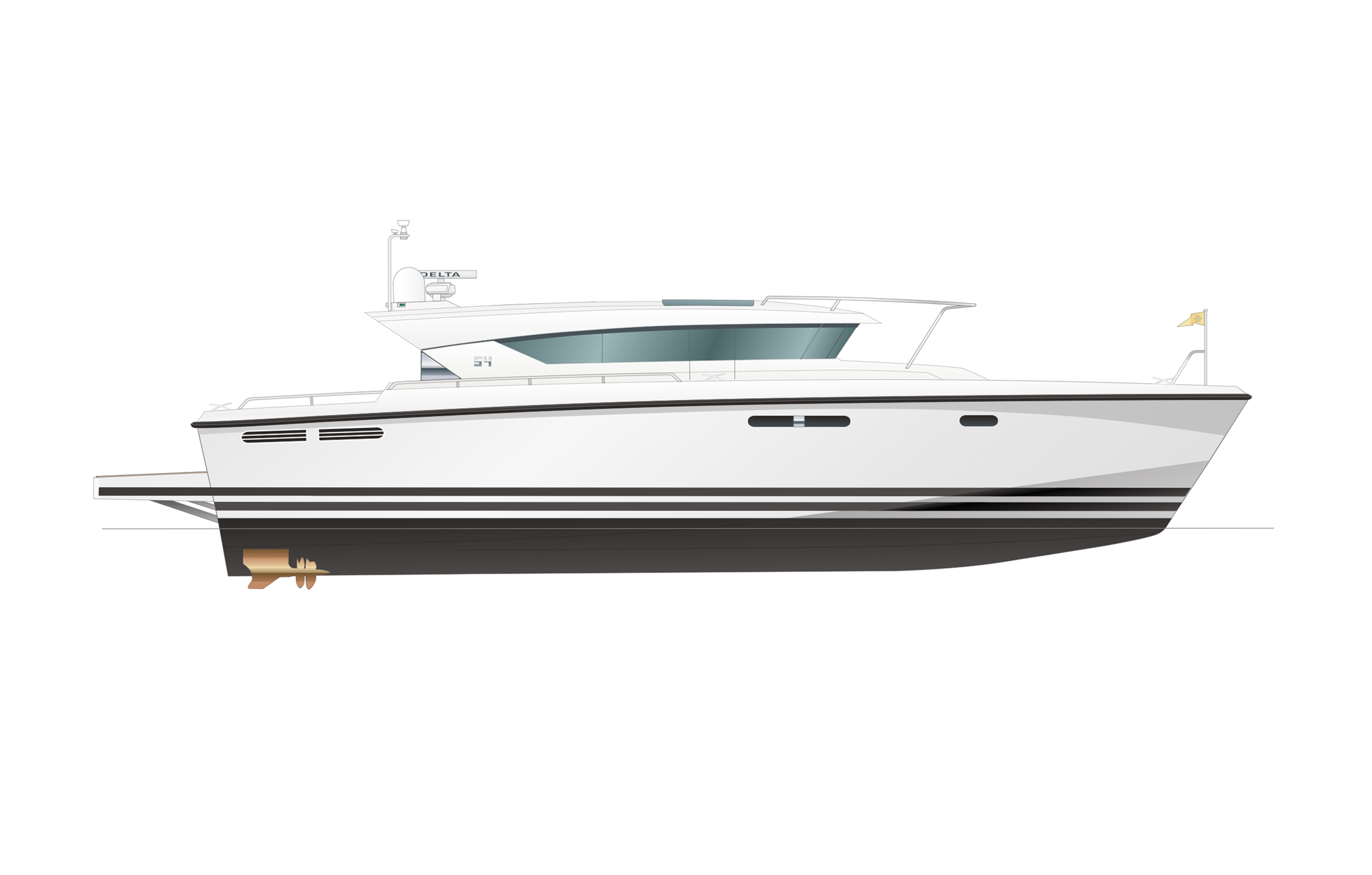 Delta Power Boat 54 ips Delta Power Boat 54 ips