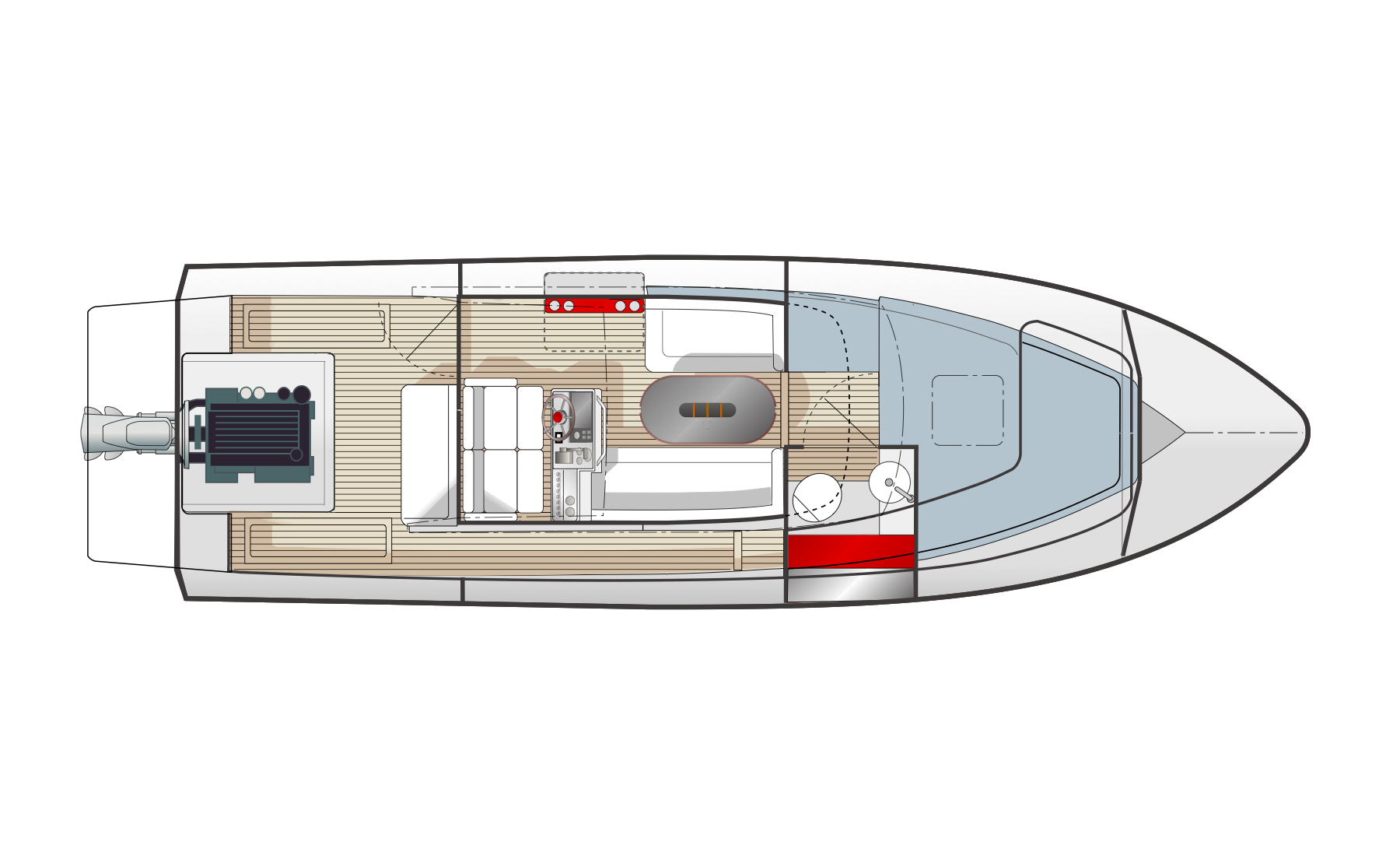 Delta Powerboats 290 sw Delta Powerboats 290 sw