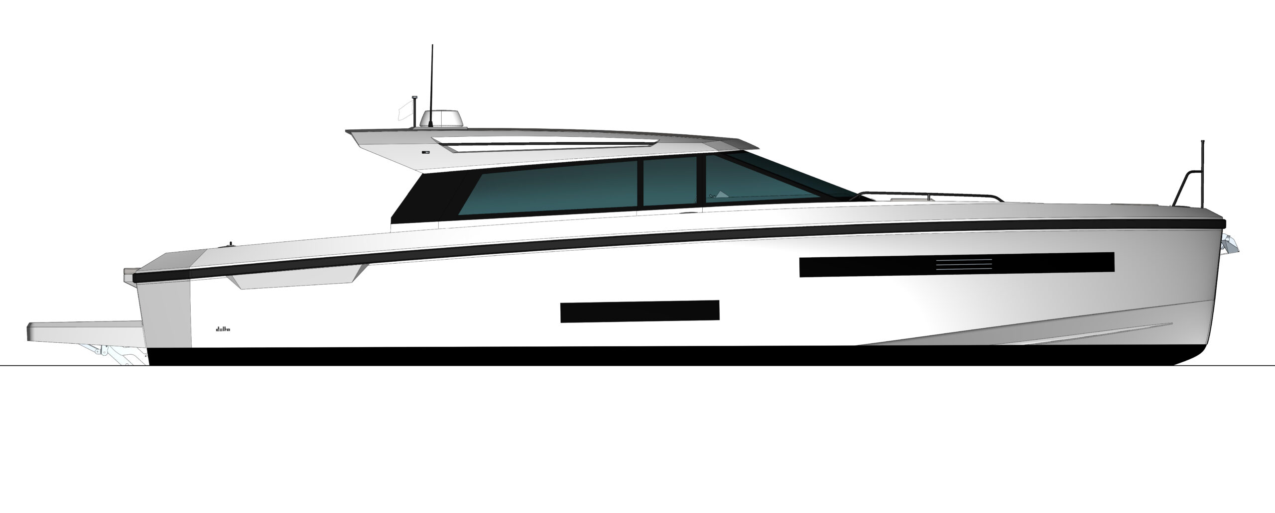 Delta Powerboats 48 coupé